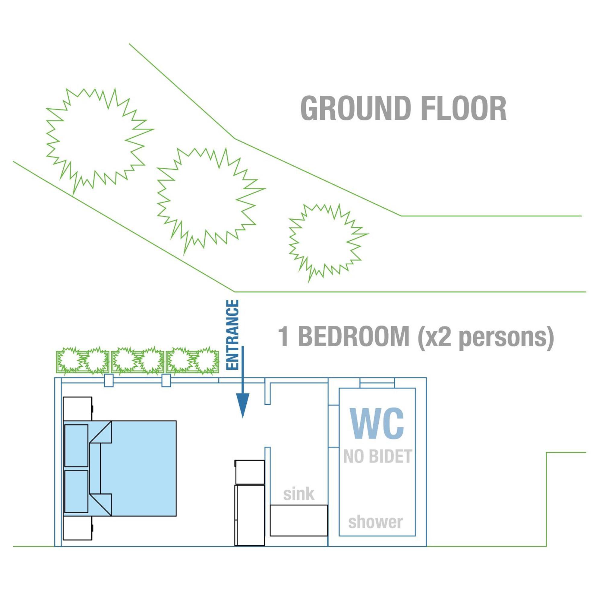 Villa Anita Apartments 카포오를란도 객실 사진
